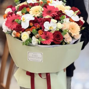 دسته گل گرد ترکیبی