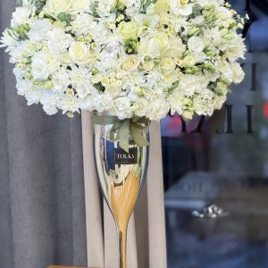 جام شامپاین نقره ای