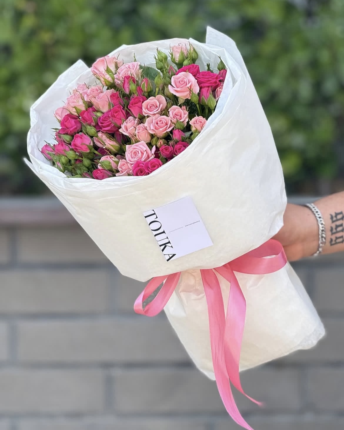 دسته گل گرد