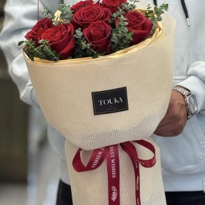 دسته گل رز