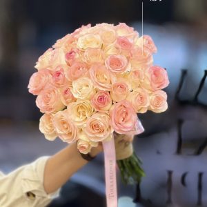 دسته گل رز