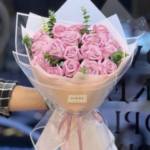 دسته گل رز