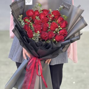 دسته گل رز