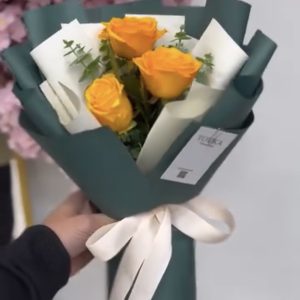 دسته گل رز
