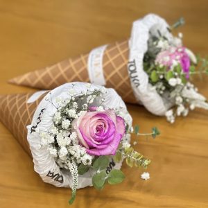 دسته گل رز