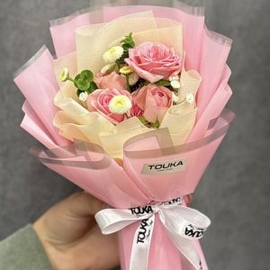 دسته گل رز مینیاتوری