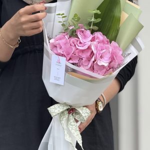 دسته گل هورتانسیا