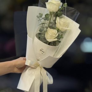 دسته گل رز