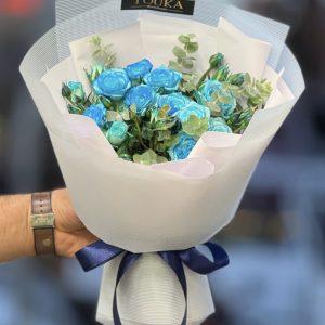 دسته گل رز مینیاتوری